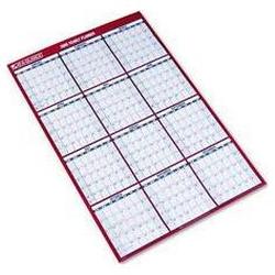 At-A-Glance Reversible/Erasable Yearly Wall Planner, Paper Version, 24 x 36, Red/Blue (AAGPM21228)