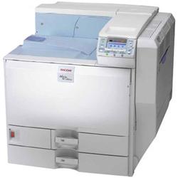 RICOH LASER (PRINTERS) Ricoh Aficio SP C811DN-DL Laser Printer - Color Laser - 40 ppm Mono - 40 ppm Color - Fast Ethernet - PC, Mac