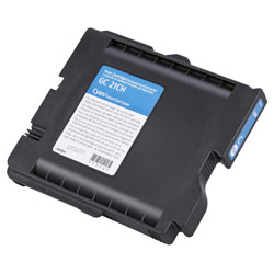 RICOH Ricoh Regular Yield Cyan Ink Cartridge For GX3000, GX3050N and GX5050N Printers - Cyan