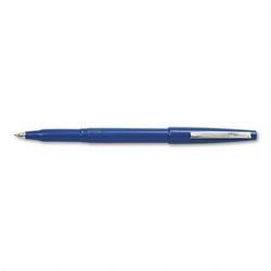 Pentel Of America Rolling Writer® Roller Ball Pen, 0.4mm, Medium Line, Blue Ink (PENR100C)