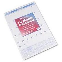 At-A-Glance Ruled Daily Blocks Monthly Wall Calendar, 20 x 30, Blue Ink/Red Highlights (AAGPM428)