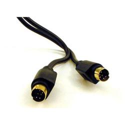Hosa S-Video 4-pin Male to 4-pin Male Gold Cable - 5 ft