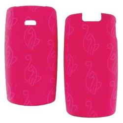 Wireless Emporium, Inc. SAMSUNG A420 Pink w/Cat Snap-On Protector Case