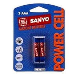 Sanyo Batteries SANYO AAA Alkaline General Purpose Battery - Alkaline - General Purpose Battery