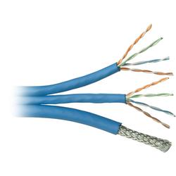 SCP Wire & Cable SCP 2 x Cat. 5E UTP / 1xRG6/U Cable (Triamese) - 500ft