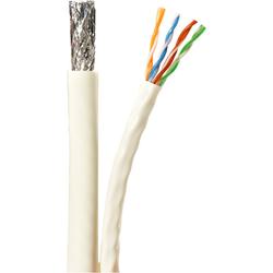 SCP Wire & Cable HNC-1-WHITE ''Siamese'' Combo Cable