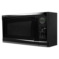 Sharp Microwave SHARP R-520LK 1200 WATT 2.0 CU. FT. FULL SIZE SENSOR MICROWAVE OVEN