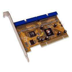 SIIG INC SIIG 2 Port Ultra ATA RAID Controller - - Up to 133MBps - 2 x 40-pin IDC Ultra ATA/133 (ATA-7) - ATA