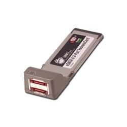 SIIG INC SIIG 2 Port eSATA II Adapter - 2 x 7-pin Serial ATA/300 External SATA External - ExpressCard/34