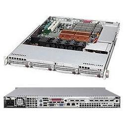 SUPERMICRO COMPUTER SILVER 560W 4 X 1 INCH HOT-SWAP SAS/SATA DRIVE BAYS 1X SLIM CDROM DRIVE AND 1