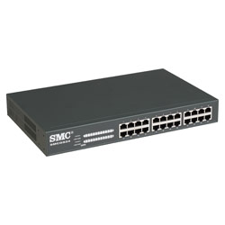 SMC EZ Switch Unmanaged Gigabit Switch - 24 x 10/100/1000Base-T LAN