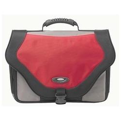 SOLO 17 Notebook Messenger Bag - Nylon - Black, Red, Blue