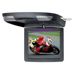 SoundStorm SOUNDSTORM S10.4CB 10.4 Flip-Down TFT Monitor with Built-In DVD Player (Black)