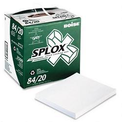 BOISE CASCADE PAPER SPLOX™ Paper Delivery System, Recycled, 20-lb., White, 8-1/2x11, 2,500 Sheets/Ct (CASSPRC20)