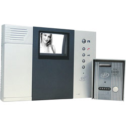 SVAT Electronics VISS3000 Hands-Free B/W Video Intercom System with 32 Image Memory