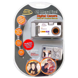 Sakar International Inc. Sakar Digital Concepts 6.1 Megapixel Digital Camera (Silver)