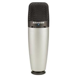 Samson Technologies Samson Multi-Pattern USB Studio Condenser Microphone - Hand-Held - 20Hz to 18kHz - Cable