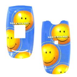 Wireless Emporium, Inc. Samsung A640 Smiley Faces Snap-On Protector Case