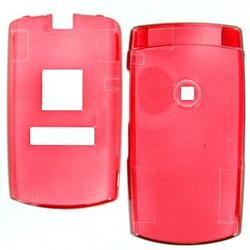 Wireless Emporium, Inc. Samsung A707 SYNC Trans. Red Snap-On Protector Case Faceplate