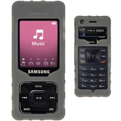 Wireless Emporium, Inc. Samsung M620 Upstage Silicone Case (Smoke)