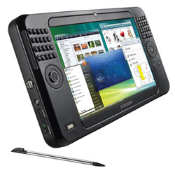 SAMSUNG NOTEBOOKS Samsung Q1U-EXLP Q1 Ultra Mobile PC Intel A100 600MHZ, 1GB, 40GB HDD, 7 WSVGA, 802.11b/g, Windows XP Tablet PC Edition