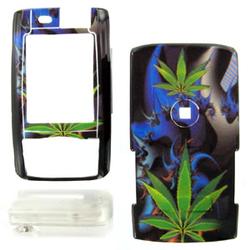 Wireless Emporium, Inc. Samsung t809 Hemp Plant Snap-On Protector Case Faceplate