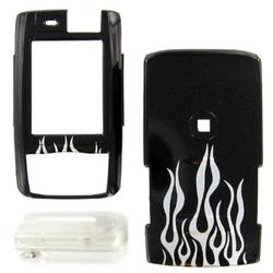 Wireless Emporium, Inc. Samsung t809 Silver Flame Snap-On Protector Case Faceplate