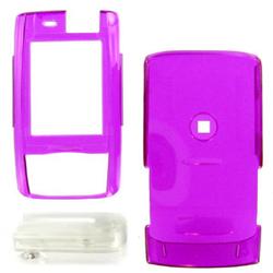 Wireless Emporium, Inc. Samsung t809 Trans. Purple Snap-On Protector Case Faceplate