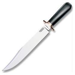 Cold Steel San Mai Laredo Bowie, Black Linen Micarta Handle, Sheath