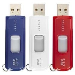 SanDisk 2GB Cruzer Micro Multi-color 3 Pack