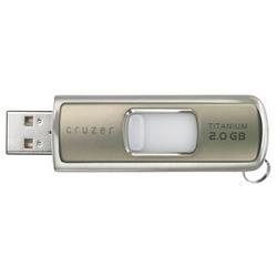 SanDisk Corporation SanDisk 2GB Cruzer Titanium USB 2.0 Flash Drive