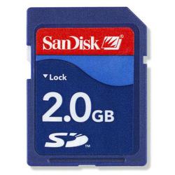 SanDisk 2GB Secure Digital SD Card