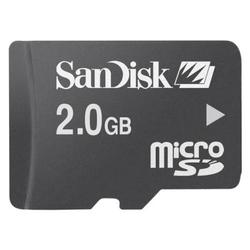 SanDisk 2GB microSD Card (SDSDQ-2048-A11M)