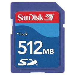 SanDisk 512MB SD Card