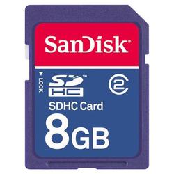 SanDisk 8GB Ultra ll Secure Digital High Capacity (SDHC) - Class 4 - 8 GB
