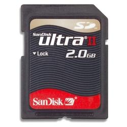 SanDisk Ultra II 2GB Secure Digital Card (60x) - 2 GB