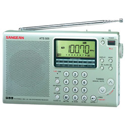 Sangean Ats505P 16-Band Digital AM/FM Stereo Short-Wave Receiver