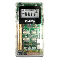 Sangean America Sangean DT-120 AM/FM Stereo Pocket Radio - 5 x AM, 10 x FM