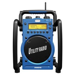 Sangean U3R Digital AM/FM Water-Resistant Utility Radio with Alarm