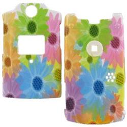 Wireless Emporium, Inc. Sanyo 6600/Katana Big Flowers Snap-On Protector Case Faceplate