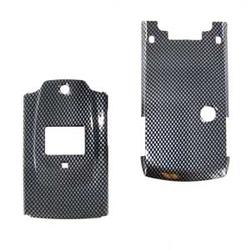 Wireless Emporium, Inc. Sanyo 6600/Katana Carbon Fiber Snap-On Protector Case Faceplate