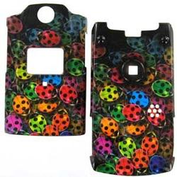 Wireless Emporium, Inc. Sanyo 6600/Katana Ladybugs Snap-On Protector Case Faceplate