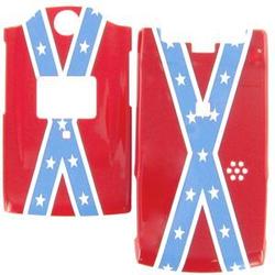 Wireless Emporium, Inc. Sanyo 6600/Katana Rebel Flag Snap-On Protector Case Faceplate