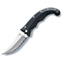 Cold Steel Scimitar, Black Zytel, Serrated, Pocket Clip