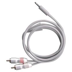 Scosche 3.5mm to RCA Cable - 1 x Mini-phone - 2 x RCA - 3ft