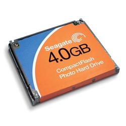 Seagate Technology LLC Seagate 4GB Compact Flash Type II Photo Drive - 2MB cache