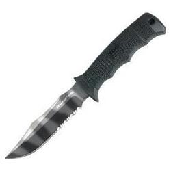 Sog Seal Pup Elite, Zytel Handle, Tiger Stripe, Comboedge