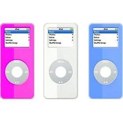 Speck See-Thru iPod nano Skin 3-Pack - Plastic - Pink, Blue, Transparent