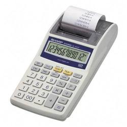 SHARP ELECTRONICS Sharp EL1611P 12-Digit Handheld Printer/Display Calculator - 12 Character(s) - LCD - 7.5 x 3.88 x 1.62