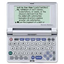 SHARP ELECTRONICS Sharp PWE550 Electronic Dictionary - 8 Lines Display